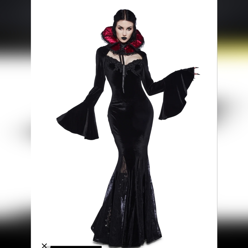 Love like blood maxi dress halloween